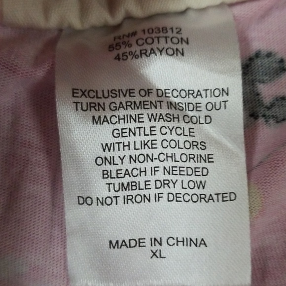 Disney Mickey Mouse Capris pajama bottoms. - Picture 3 of 4